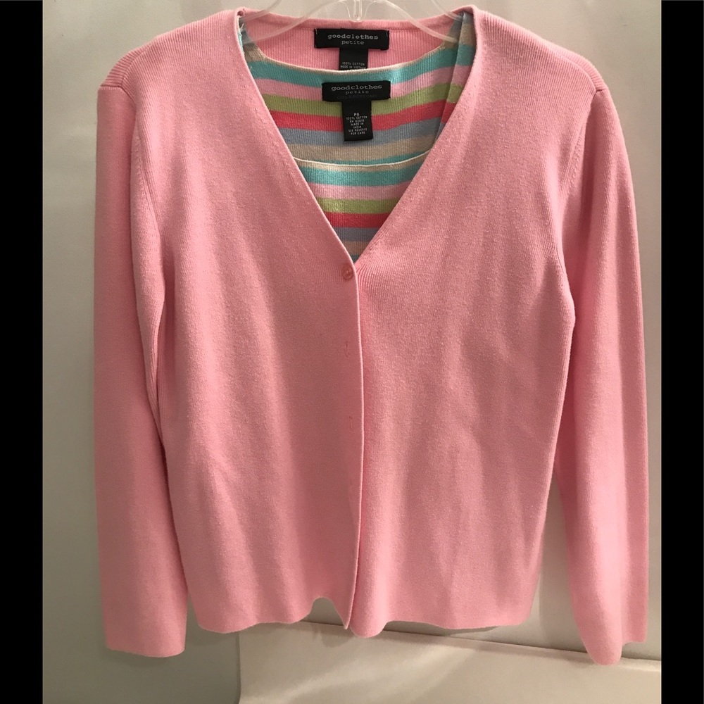 Cardigan with matching Tank